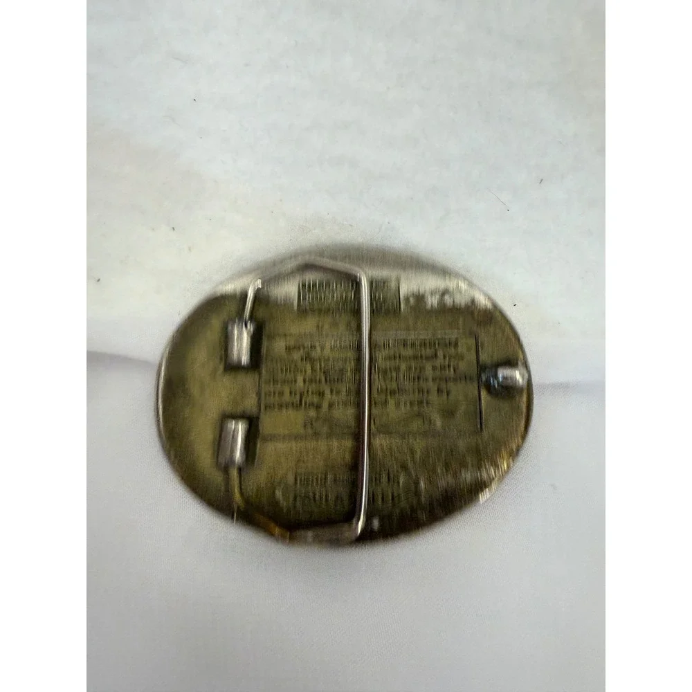 Vintage 1981 Ultra Ent Rocky Mountain Bighorn Sheep Belt Buckle Paula Freed Ram